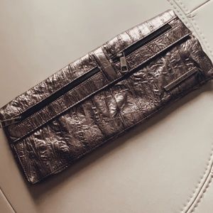 Matt & Nat metallic clutch bag